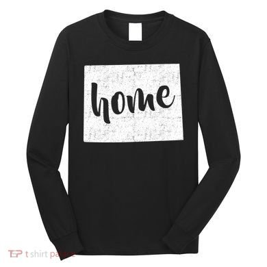 Wyoming Home State Long Sleeve Shirt