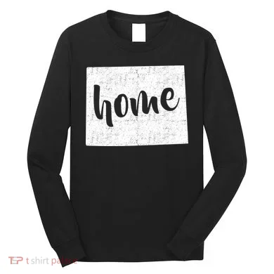 Wyoming Home State Long Sleeve Shirt