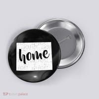 Wyoming Home State Button thumb 0