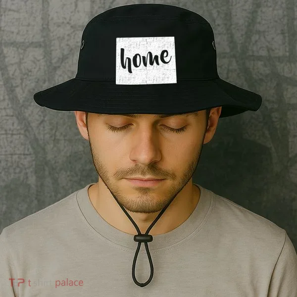 Wyoming Home State Bucket Hat