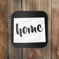 Wyoming Home State Coaster thumb 0