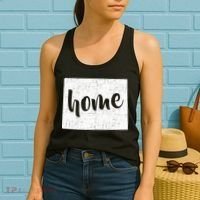 Wyoming Home State Women's Tank Top thumb 2
