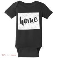 Wyoming Home State Baby Bodysuit thumb 0