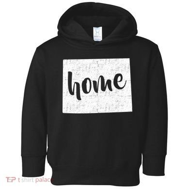 Wyoming Home State Toddler Hoodie