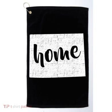 Wyoming Home State Golf Towel