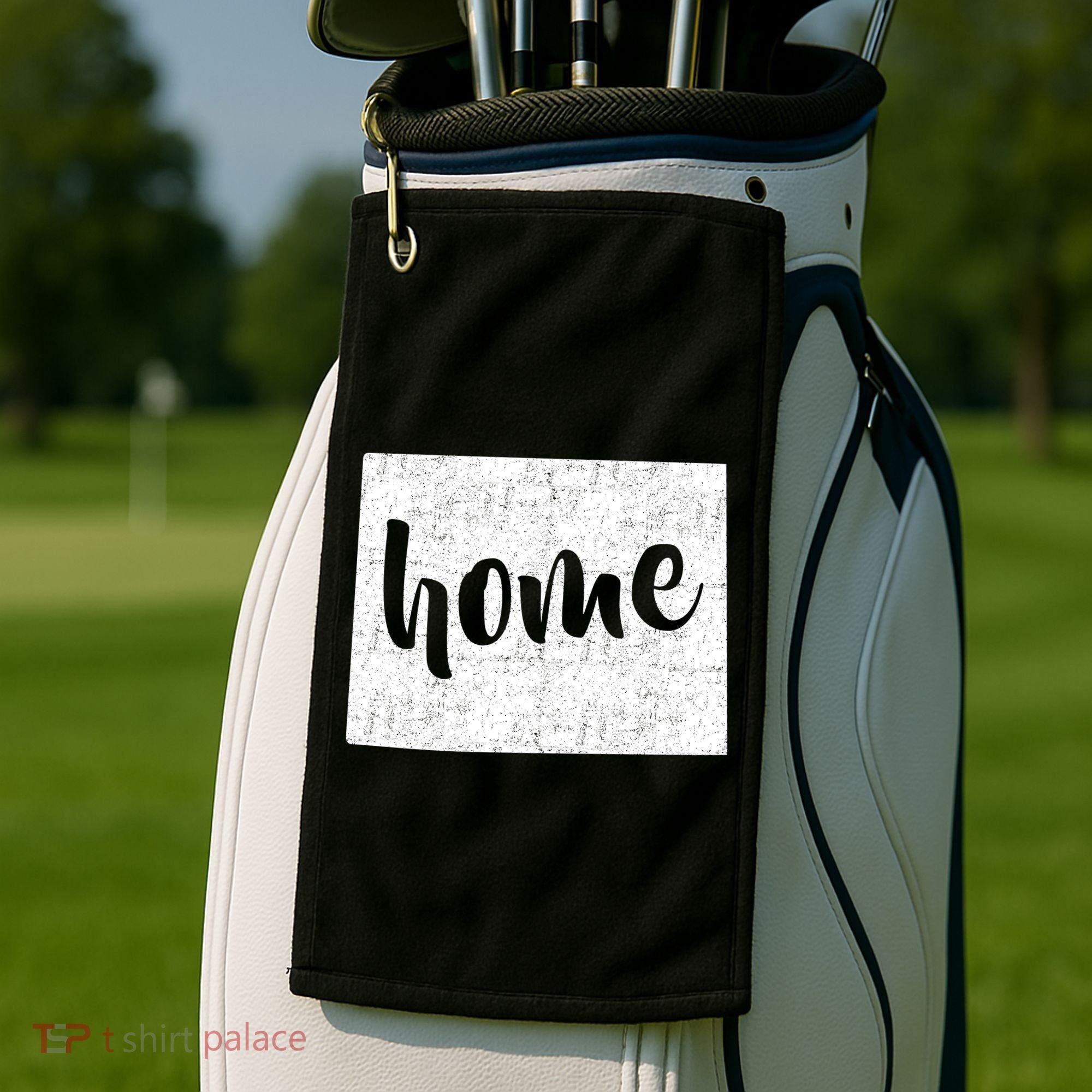 Wyoming Home State Golf Towel