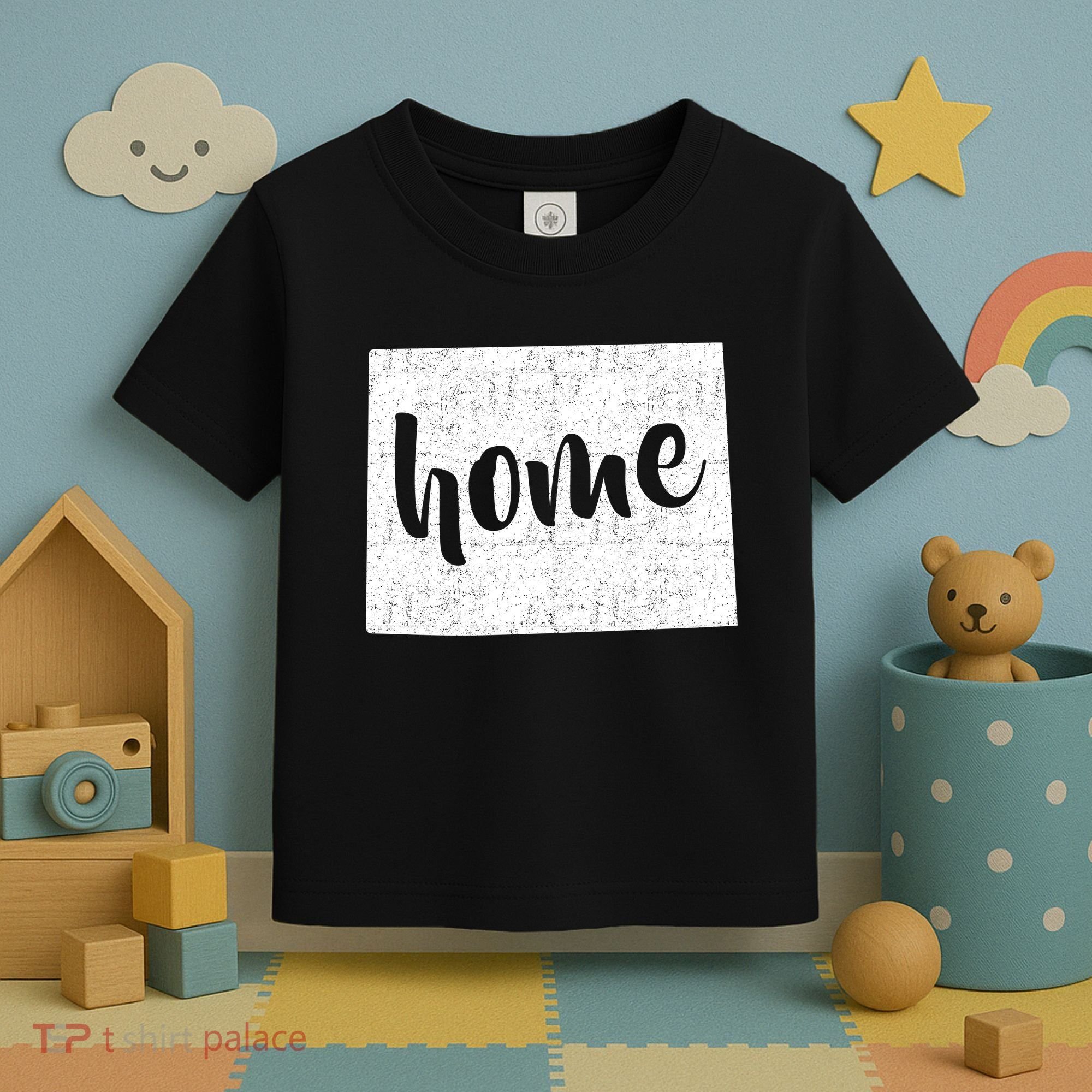 Wyoming Home State Toddler T-Shirt