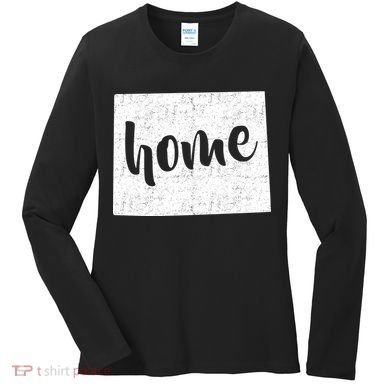 Wyoming Home State Women's Long Sleeve Shirt