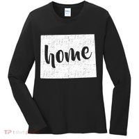 Wyoming Home State Women's Long Sleeve Shirt thumb 0