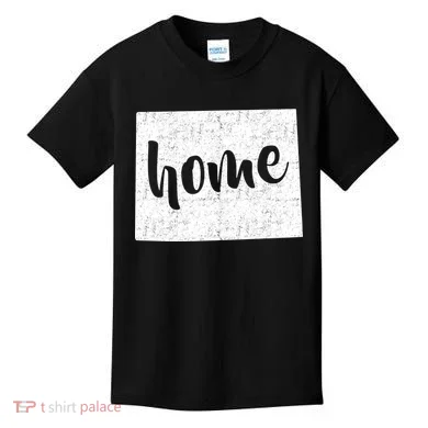Wyoming Home State Kids T-Shirt