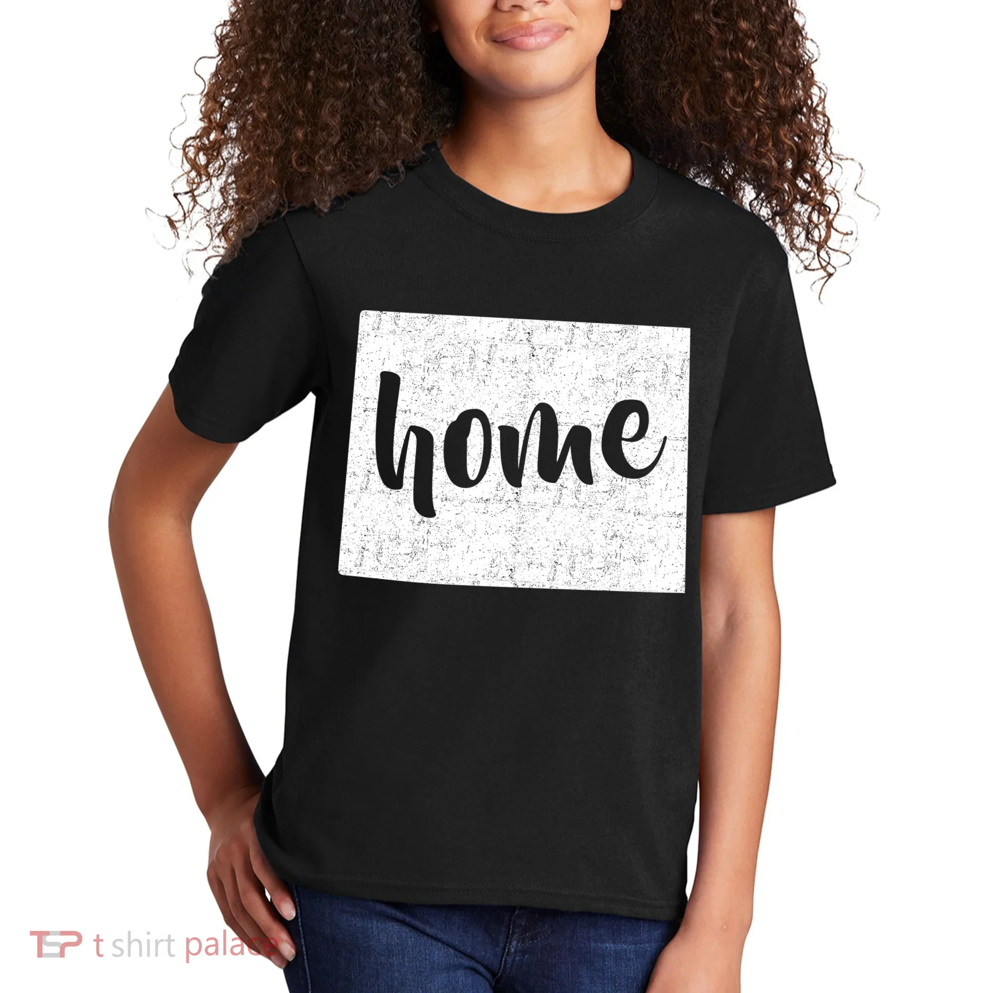 Wyoming Home State Kids T-Shirt