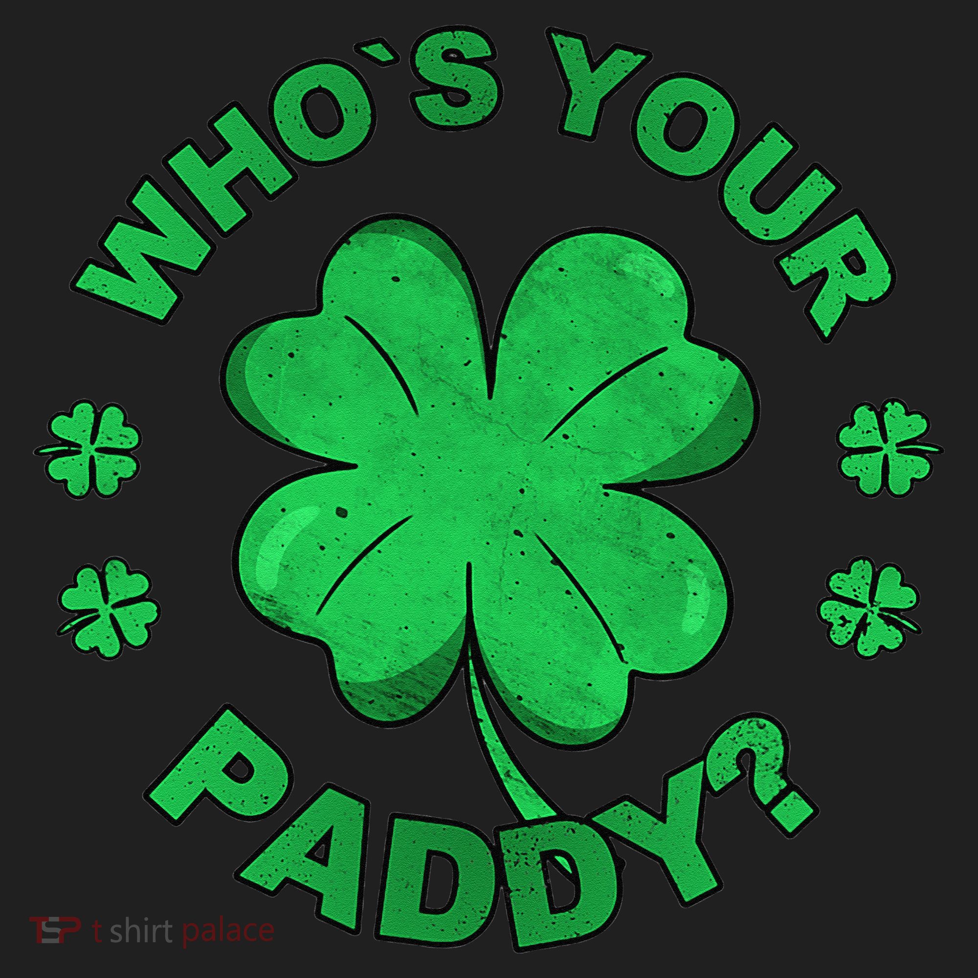 Who´s Your Paddy I Shamrock St Patrick's Day Beanie