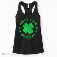Who´s Your Paddy I Shamrock St Patrick's Day Women's Tank Top thumb 0