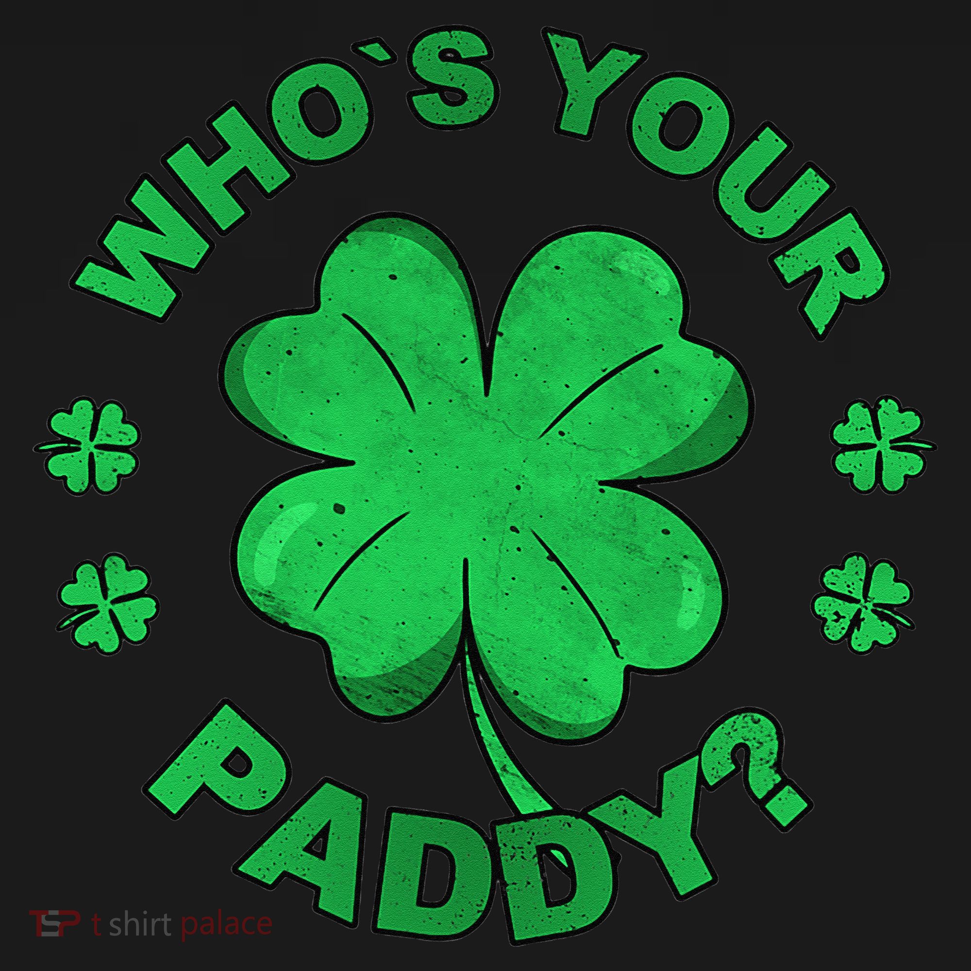 Who´s Your Paddy I Shamrock St Patrick's Day Visor