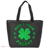Who´s Your Paddy I Shamrock St Patrick's Day Tote Bag thumb 0