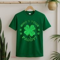 Who´s Your Paddy I Shamrock St Patrick's Day T-Shirt thumb 2