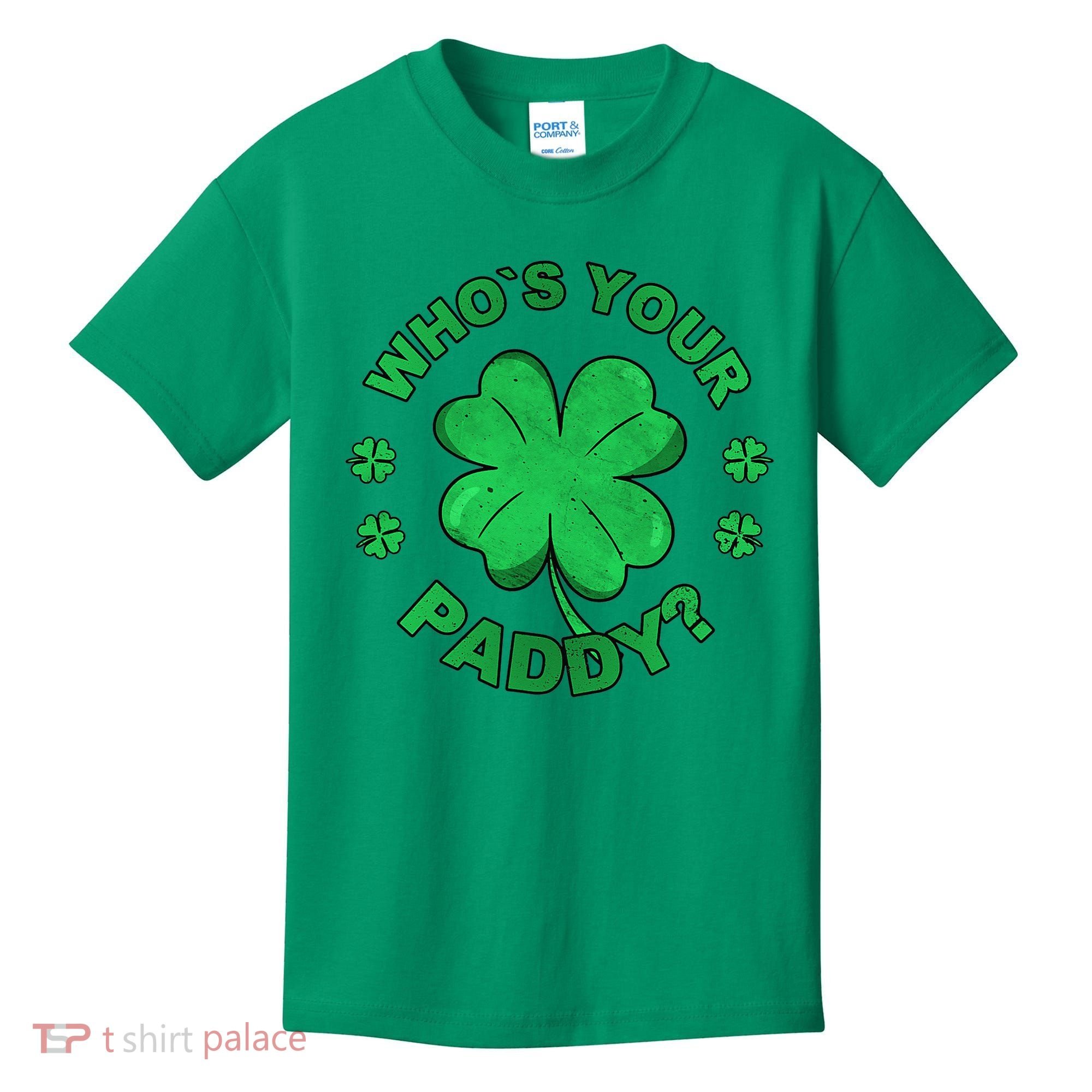 Who´s Your Paddy I Shamrock St Patrick's Day Kids T-Shirt