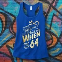 Will You Still Need Me When Im 64 Birthday For Wife 64 Love Women's Tank Top thumb 3