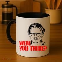 Were You There Depp Trial Funny Meme Coffee Mug thumb 4