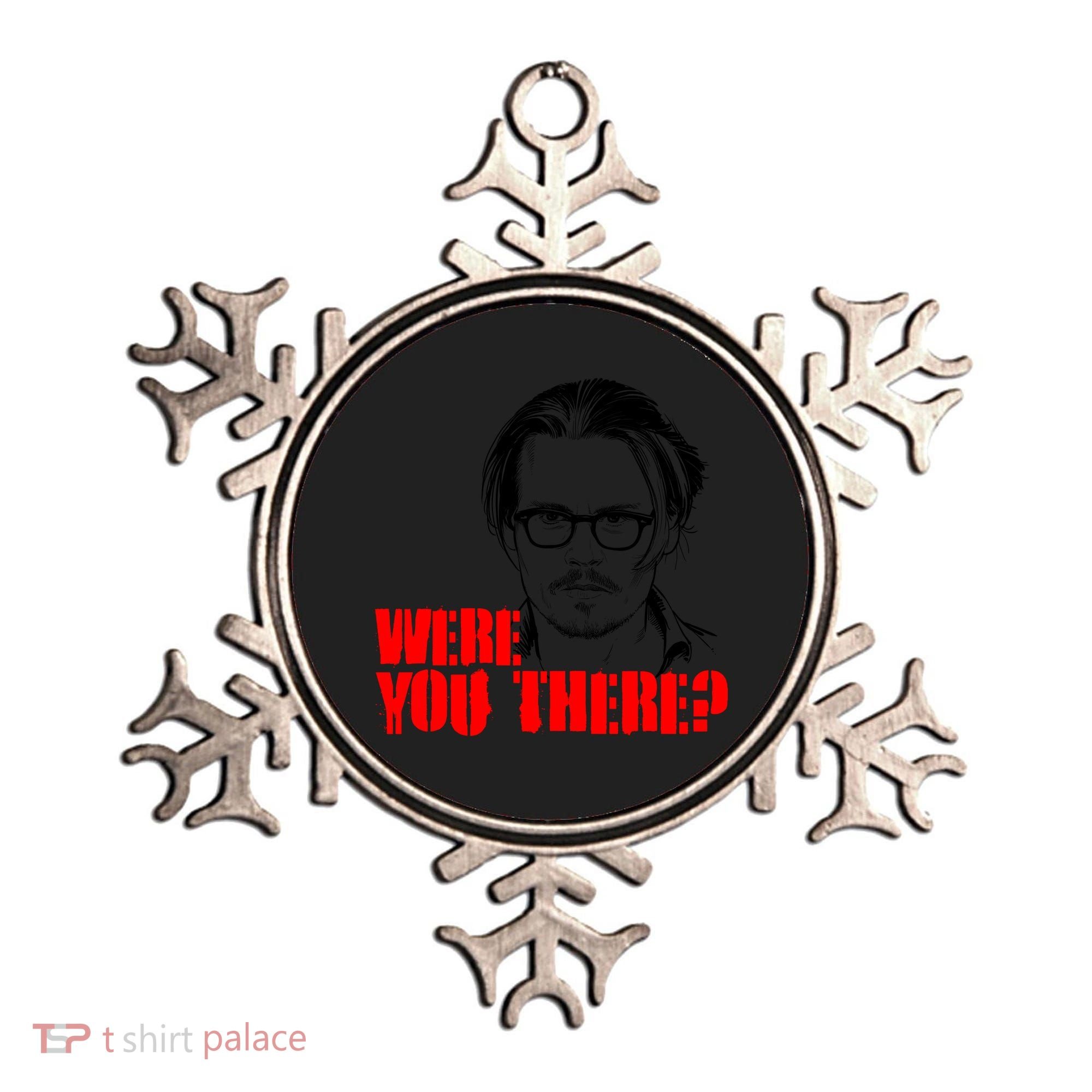 Were You There Depp Trial Funny Meme Ornament