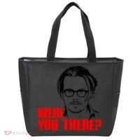 Were You There Depp Trial Funny Meme Tote Bag thumb 0
