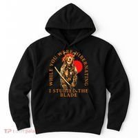 While You Were Hibernating I Studied The Blade Bear Samurai Hoodie thumb 0