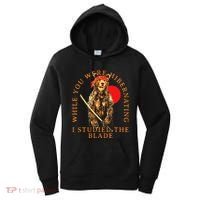 While You Were Hibernating I Studied The Blade Bear Samurai Women's Hoodie thumb 0