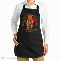 While You Were Hibernating I Studied The Blade Bear Samurai Apron thumb 2