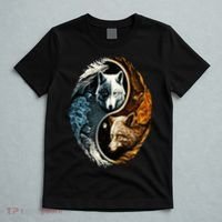 Wolf Yin Yang T-Shirt thumb 5