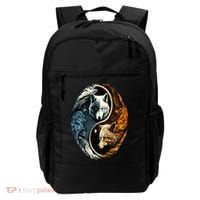Wolf Yin Yang Backpack thumb 0