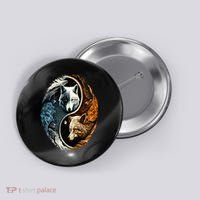 Wolf Yin Yang Button thumb 0