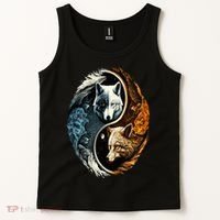 Wolf Yin Yang Tank Top thumb 2