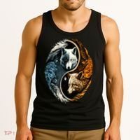 Wolf Yin Yang Tank Top thumb 3