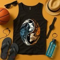 Wolf Yin Yang Tank Top thumb 4