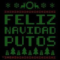X-Mas Feliz Navidad Putos Ugly Christmas Coffee Mug thumb 5