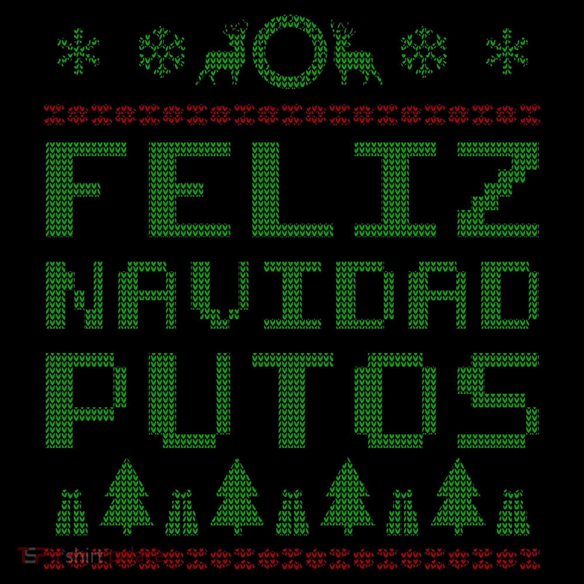 X-Mas Feliz Navidad Putos Ugly Christmas Coffee Mug
