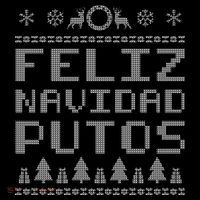 X-Mas Feliz Navidad Putos Ugly Christmas Women's Hoodie thumb 2