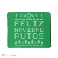X-Mas Feliz Navidad Putos Ugly Christmas Mousepad thumb 0