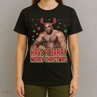 X-Mas Have A Barry Merry Christmas T-Shirt thumb 4