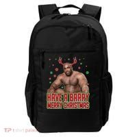 X-Mas Have A Barry Merry Christmas Backpack thumb 0
