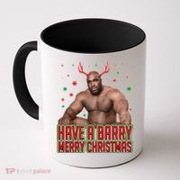X-Mas Have A Barry Merry Christmas Coffee Mug thumb 0