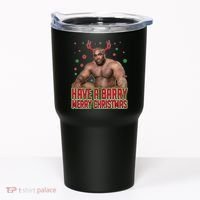 X-Mas Have A Barry Merry Christmas Tumbler thumb 0