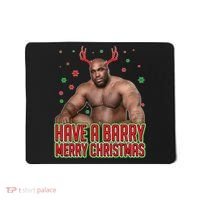 X-Mas Have A Barry Merry Christmas Mousepad thumb 0