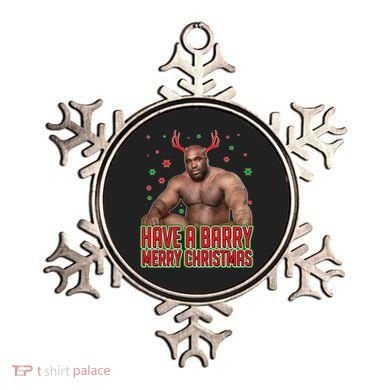 X-Mas Have A Barry Merry Christmas Ornament