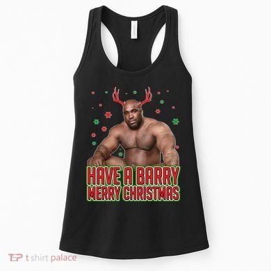 X-Mas Have A Barry Merry Christmas Women's Tank Top