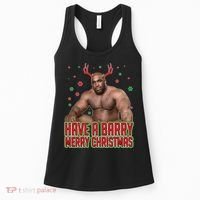 X-Mas Have A Barry Merry Christmas Women's Tank Top thumb 0