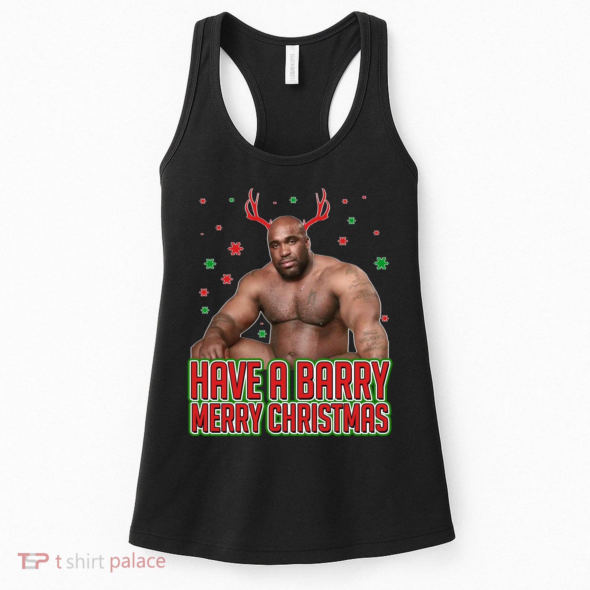 X-Mas Have A Barry Merry Christmas Women's Tank Top
