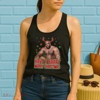 X-Mas Have A Barry Merry Christmas Women's Tank Top thumb 2