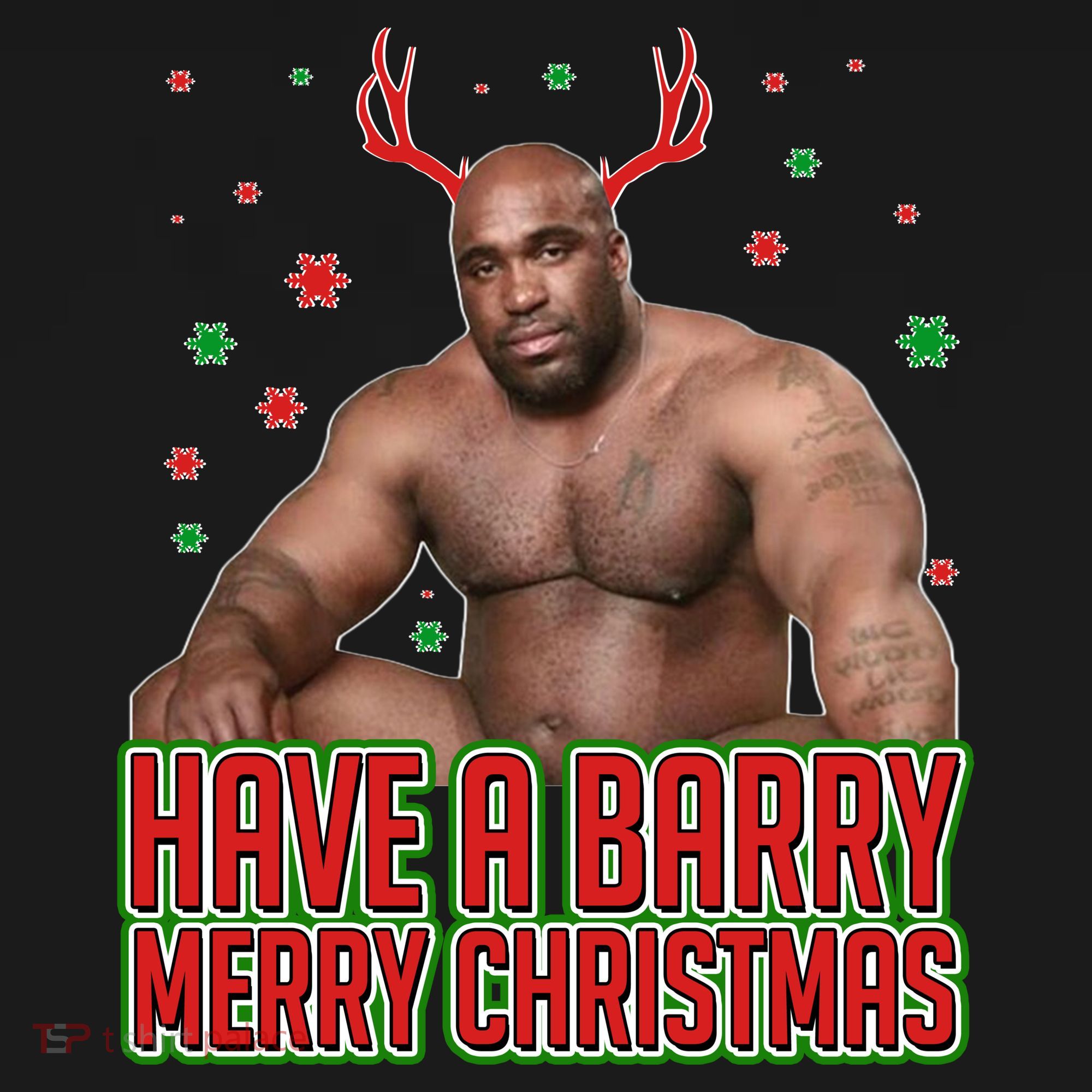 X-Mas Have A Barry Merry Christmas Tank Top