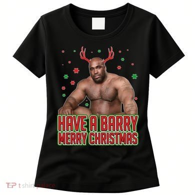 X-Mas Have A Barry Merry Christmas Women's T-Shirt